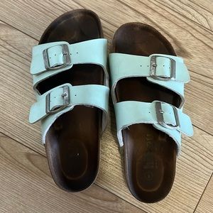 Hibou teal slides